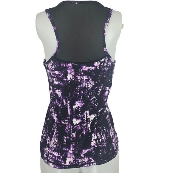 Torrid Active Purple Black Athletic Hiking Built-in Bra Tank 1 - 1X 14/16 - Picture 3 of 5